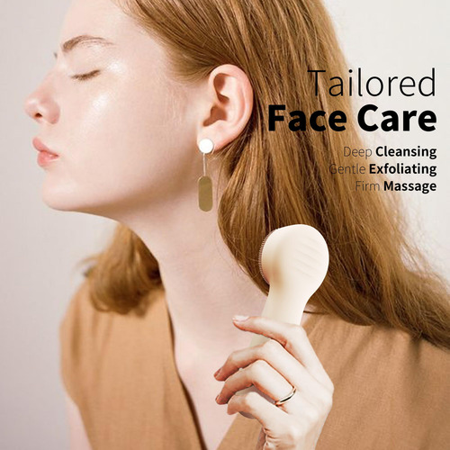 Limpiador Facial De Silicona Recargable Y Resistente Al Agua
