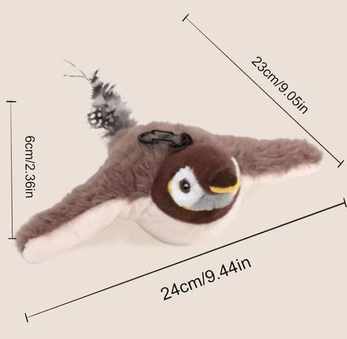 // Juguete Interactivo Con Forma De Pájaro Y Gato Chillón