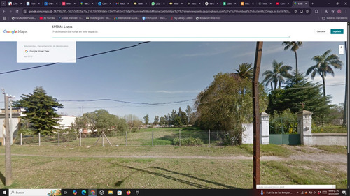 Terreno Sobre Av. Lezica Cumple Requisitos Del Ministerio