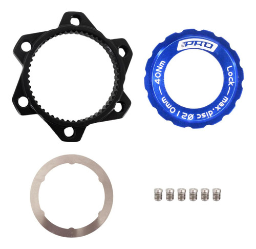 Djc Centerlock A 6 Pernos Adaptador Del Rotor Con Bloqueo, 6