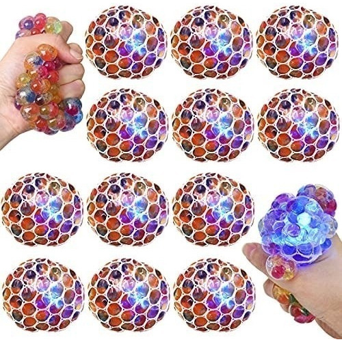 K.e.j. Squish Stress Ball Paquete De 12 Bolas Antiestrés De