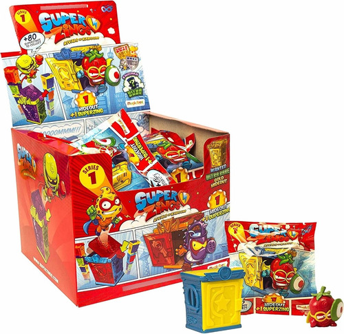 Pack 3 Sobres Súper Zings Hideout Superzing Bandai Serie 1