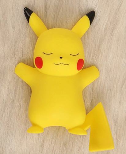 Pokémon Lámpara Pikachu Espanta Cuco Luz Noche Habitación