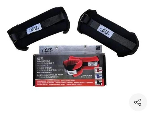 Pesas Tobilleras Kit X2 1 Lb C/u Deporte Fitness Ejercicio