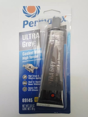 Silicon Gris Ultra Grey Permatex Alta Temperatura 99g