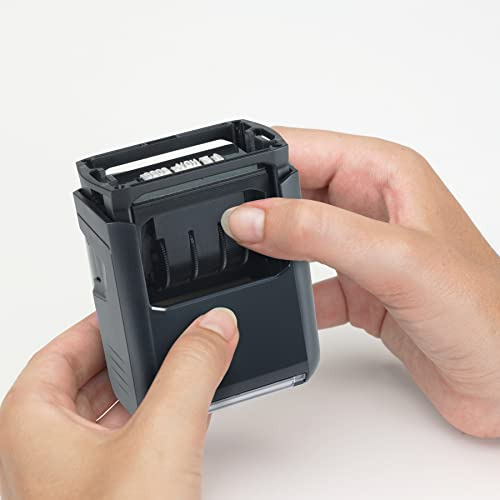 Printy 4750 Date Stamp With English Message Paid Se...