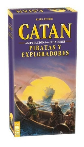 Catan Expansion 5-6 Jugadores Piratas Y Exploradores
