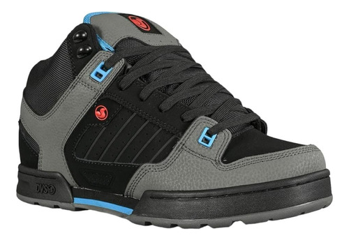 Tenis Skate Dvs Bota Militia Boot Negra Gris Azul Rojo 