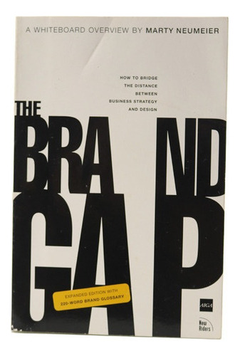 Livro The Brand Gap Por Marty Neumeier Inglês B8595