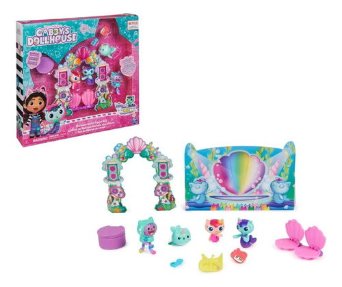 La Casa De Muñecas De Gabby´s Dollhouse Set Figuras Sirenas