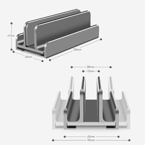 Soporte Vertical Para Laptop Y Tablet