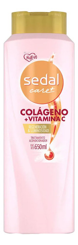 6 Unidades De Acondicionador Sedal Colágeno+vitamina C 650ml