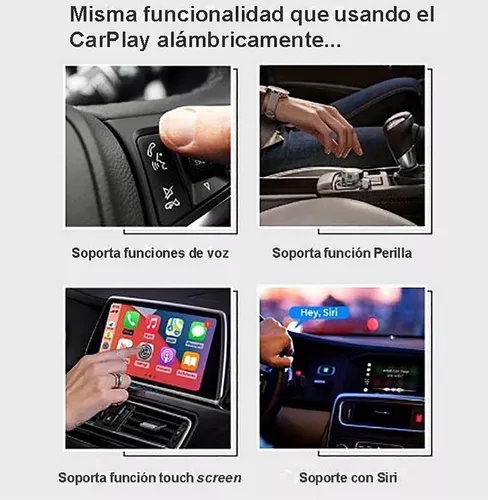 Convertidor de Apple CarPlay Cableado a Inalámbrico