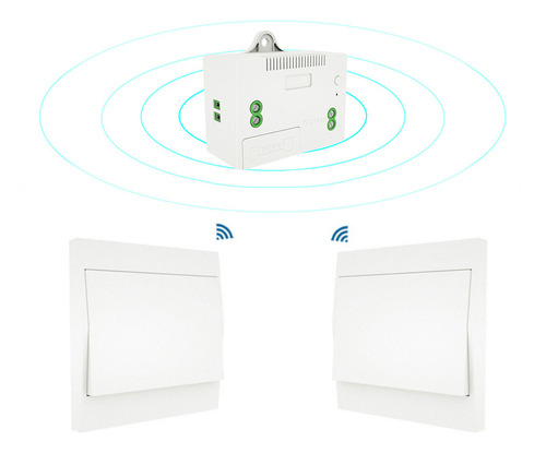 Kit Interruptor Inalámbrico 110-230v Y Receptor Control Remo