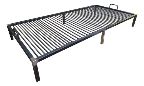 Parrilla Fija 120cm X 50cm En 8mm Fuego Sagrado Color Hierro