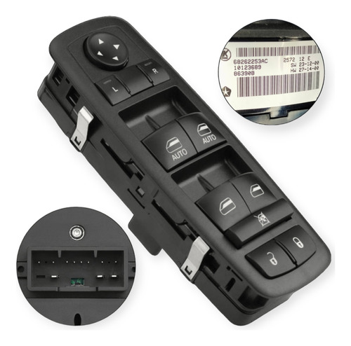 Control Maestro Retrovisor Abatible Jeep Liberty 2011 2012