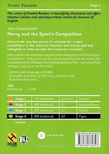 Harry & The Sport's Competition - W/cd - Cadwallader Jane