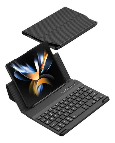 Funda C/teclado Y Soporte Para Samsung Galaxy Z Fold 4/3 5g