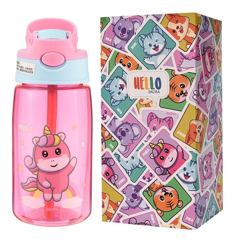 Botella Nena Unicornio 32101 480ml Infantil Skora Mapleweb