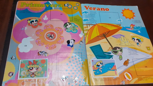 Album ** Las Chicas Superpoderosas ** Tiene 66 Figuritas (Usado)