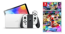 Comprar Nintendo Switch Oled 64gb Color Blanco Y Juego Mario Kart 8