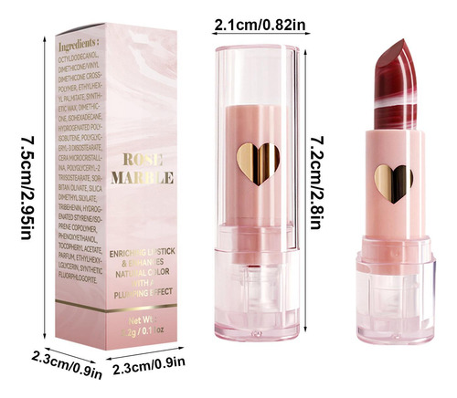 Lápiz Labial Mate De Terciopelo Lápiz Labial Transparente De