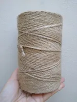 Comprar Hilo Yute Natural 500 Grs. Macramé. Crochet. Artesanias