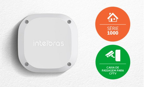 Caixa Plástica Câmera Cftv - Vbox 1100 Intelbras (2 Un)