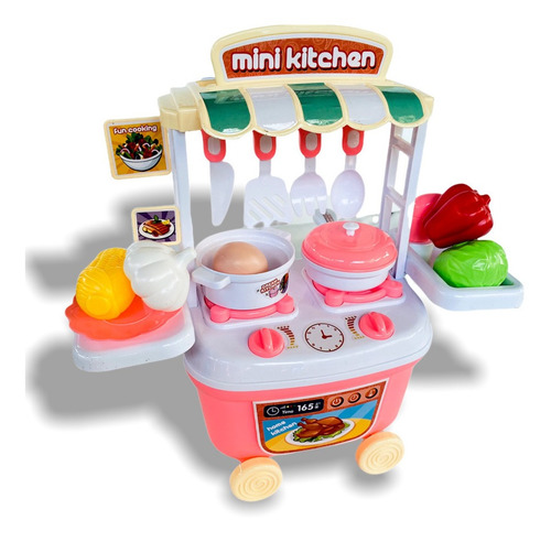 Mini Cocina Kitchen Para Niñas Juguetes