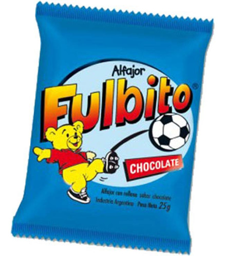 Alfajor  Chocolate 25 Gr Fulbito Alfajores-conitos