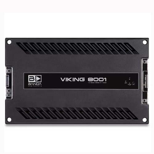 Banda Viking 8001 Amplificador Módulo Potência Digital 1 Ohm