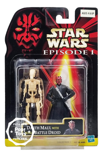 Hasbro - Star Wars - E1 - Darth Maul With Battle Droid