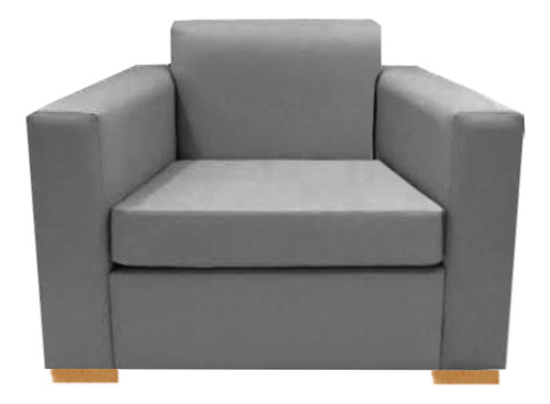 Sillon Sofa 1 Cuerpo Cubo Reforzado Pana Antimanchas Cubile