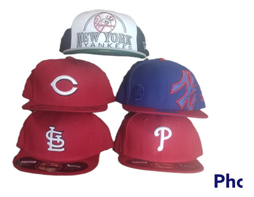 Imagen 2 de 2 de Gorras New Era Mlb Clasicas Cerradas Originales (15)