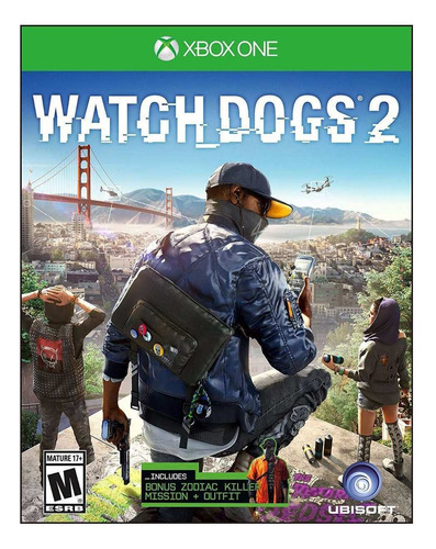 Watch Dogs 2  Standard Edition Ubisoft Xbox One Digital