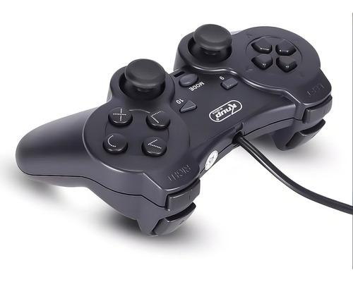 Controle Joystick Usb Com Fio Para Pc E Notebook Knup