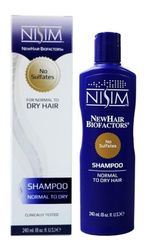  Shampoo Nisim Anti Caída Normal A Seco 240ml 