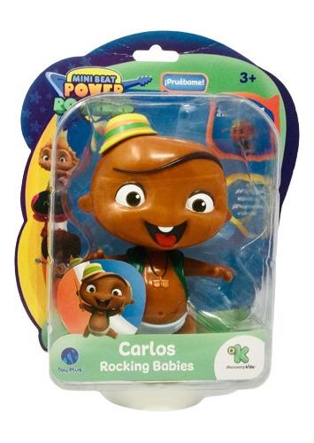 Mini Beat Power Rockers Figura Carlos Rocking Discovery Kids