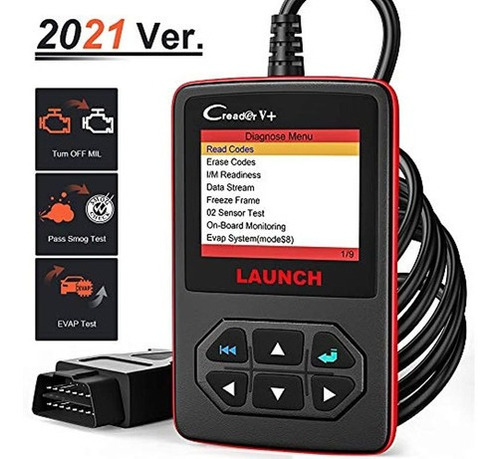 Lanzamiento X431 Creader V Plus Obd2 Obdii Escaneres De Co