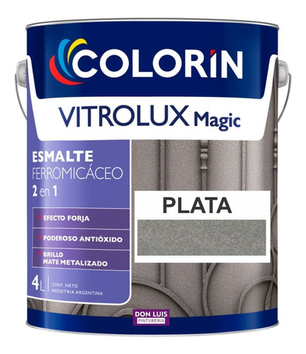 Vitrolux Esmalte Efecto Forja X1 Pintu Don Luis