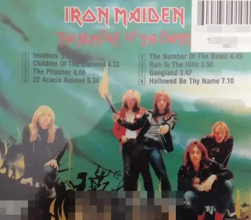 Cd Iron Maiden - The Number Of The Beast | MercadoLivre