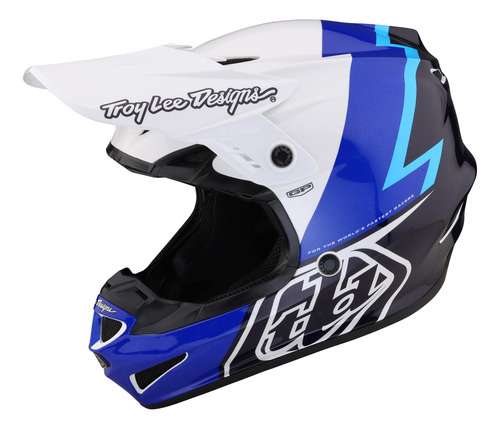 Casco Moto Gp Volt Azul Tld Original