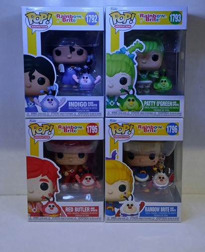 Funko Pop Coleccion Rainbow Brite Red Butler Índigo Patty (Usado)