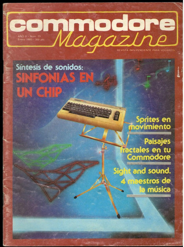 Commodore Magazine (año 2 - Número 23 - Enero 1986)