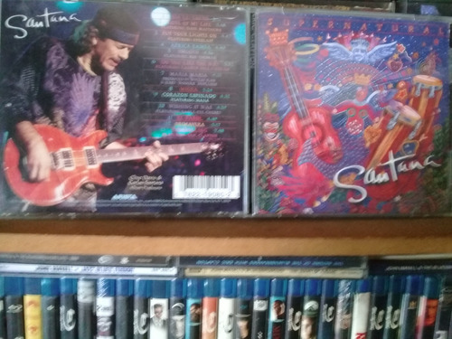 Cd Usa Carlos Santana Supernatural Eric Clapton  0riginal