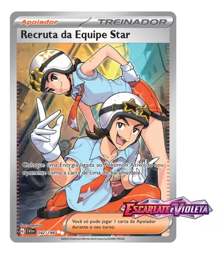 Pokemon - Jogo de cartas colecionáveis Treinador Escarlate e