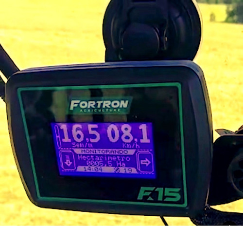 Monitor De Plantio F-15 Fortron Contagem Semente 14 Linhas