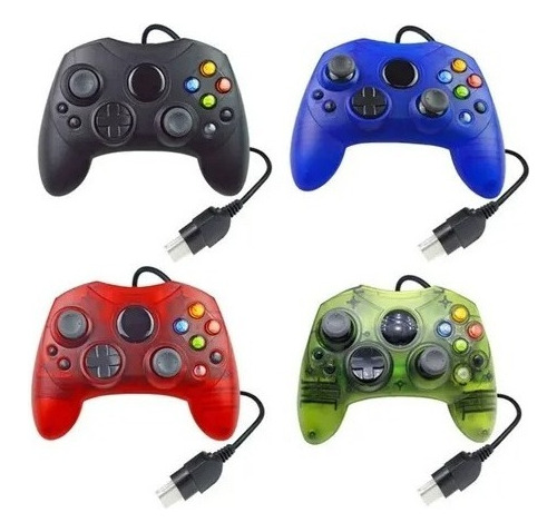 Pack 4 Controles Para Xbox Clasico Negro + 2regalos
