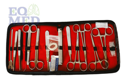 Estuche De Diseccion 20 Piezas Economico Hergom C/estuche