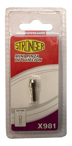 Mini Pinza Sujeción 3.2mm Stronger Minitorno X981- Ferrejido